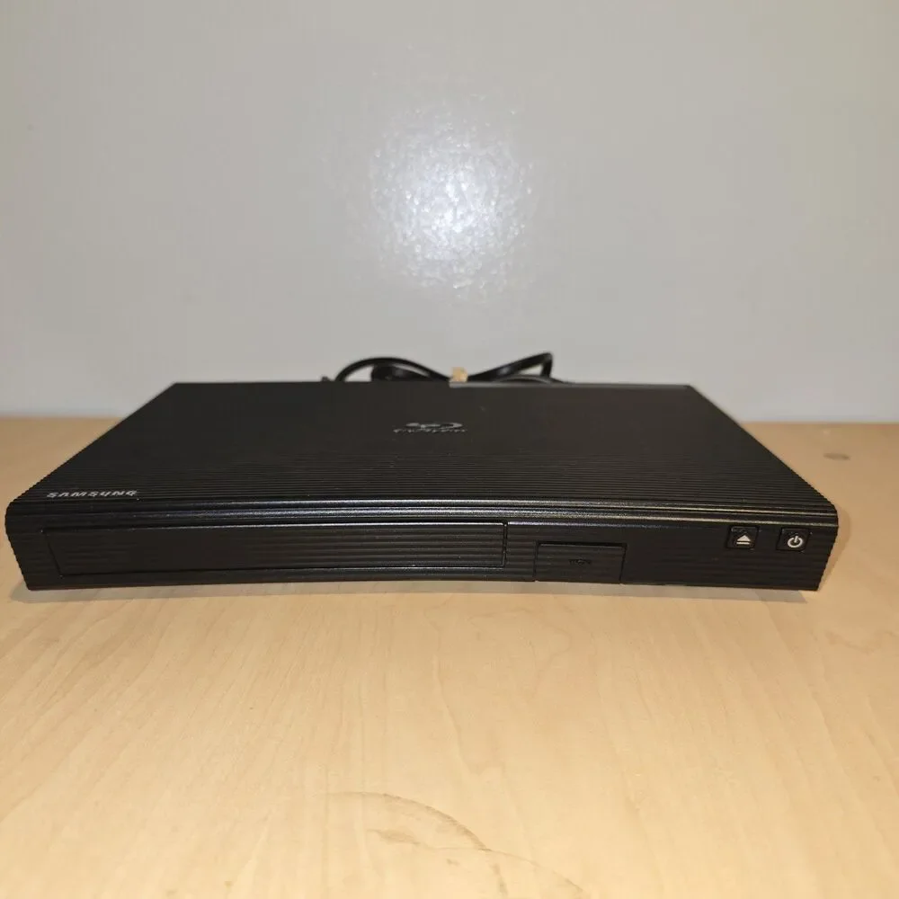 Samsung BD-J5100 Blu-ray DVD Player Wi-Fi Streaming HDMI No Remote (Tested)